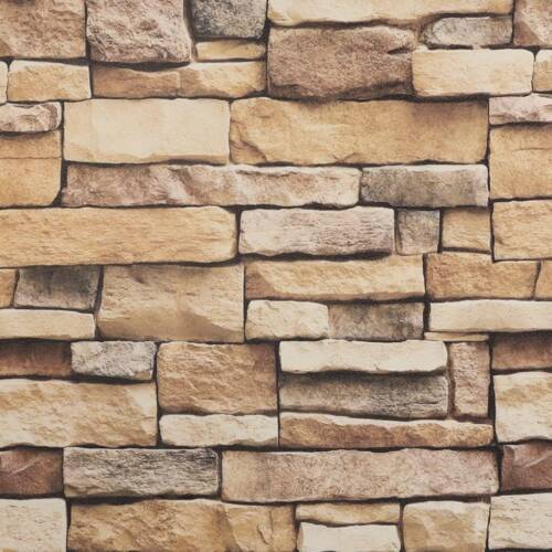HOMEMATES Self-Adhesive Waterproof Vinyl Wallpaper for Furniture, Doors, and Desktops 45 X 304 CM (Brick)