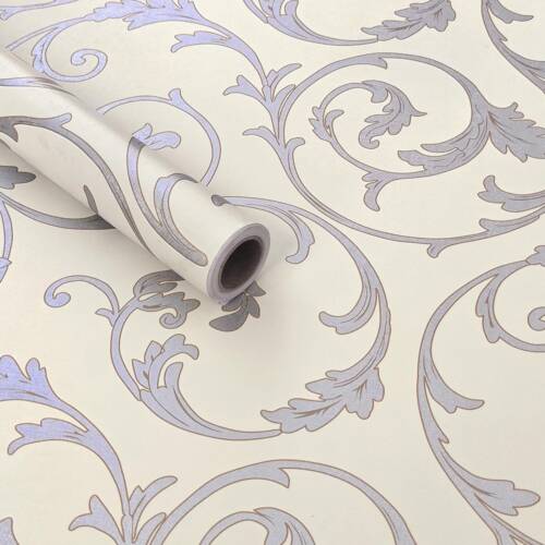 HOMEMATES Self-Adhesive Waterproof Vinyl Wallpaper for Furniture, Doors, and Desktops 45 X 304 CM (Flower Style-3)